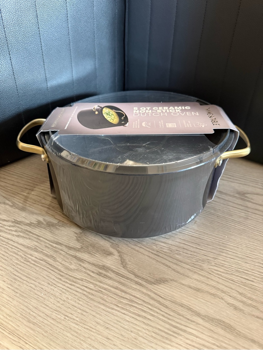 Brand New Thyme & Table 5-quart ceramic non-stick Dutch oven